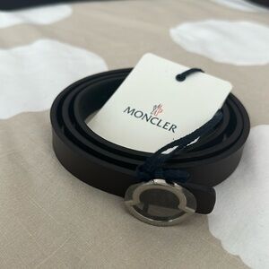 Brand new! Original MONCLER skinny belt.